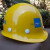 赛瑞佳玻璃钢中国建筑安全帽工地施工领导头盔中建安全帽金属标 ABS材质(白色) 可印字