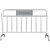 不锈钢铁马护栏学校商场可移动围栏杆市政施工临时围挡交通防护栏 201/高1*长1.5米