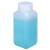 塑料方瓶  HDPE塑料大口方形试剂瓶 塑料密封样品瓶 实验室塑料方 120ML 长宽高41*41*105MM