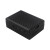 SHCHV 树莓派4代外壳金属铝合金散热外壳Raspberry Pi 4B黑色保护盒子 黑色