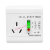 适用电漏电保护开关空气开关86型带插座10A/16A带防水 3P 16A