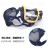 自吸式长管呼吸器喷漆化工防毒尘面罩单双人电动送风式长管呼吸器 HY01单独全面罩