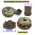 污水泵50WQ-1.5KW 潜泥浆泵叶轮蜗壳无堵塞泵头底座1.1KW 配件 叶轮12-105 3叶