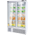 雪花立式冷冻展示柜速冻食品冷冻柜海鲜肉类低温柜大容量冰柜商用超市冷柜（环温28℃可到-22度）