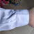 福奥森白大褂工作服厂服实验室工装卫生服制服定做男女长袖印字刺绣 松紧袖口 L170