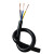 国标铜AVVR234567810芯多芯信号护套电源线控制电缆线 AVVR5芯0.2平黑色1米