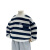 棉恒男童卫衣秋冬儿童一体绒条纹加厚卫衣1-8岁儿童韩版加绒套头上衣 条纹卫衣(不加绒) 90cm