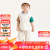 迷你巴拉（minibala）【凉感抗菌】夏款男童女童运动套装宝宝洋气短袖套装230224119203