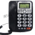 定制定制爱信系列电话机座机来显有线双口办公经济型宾馆客房优价 高科818一键通黑色