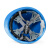 舜选 玻璃钢安全帽 SHX-B4 建筑工地施工程防砸抗冲击 圆顶蓝色1顶 定制logo印字