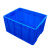 仁聚益定制适用物流周转箱加厚特大号零件箱物料箱盖子塑胶塑料盒超大箱子长方形 【盖子】3号盖蓝色350*270*10