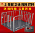 上海地磅秤无线带围栏畜牧养殖场小型3吨称猪牛专用电子秤 耀华无线0.75*1.5米二代 升