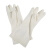丁晴防护手套工业家务防水厨房食品耐油清洁耐磨防化学耐酸碱 L 拓丰白色色5双(现货)