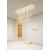 led简约现代长条过道吸顶灯走廊阳台灯创意卧室客厅玄关中山灯具 100*20CM-白光-白框