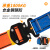 SHANDUAO五点式安全带高空作业新国标AD9021双小钩1.8米