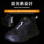 麒燕劳保鞋旋转扣免系鞋低帮钢包头男款夏季FD01695143 黑色 45