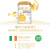 爱尔兰原装进口 惠氏(Wyeth) 启赋A2蛋白配方婴幼儿奶粉1段( 0-6个月) 900g/罐
