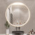 胖进（COZYGO）镜子挂墙浴室镜卫生间智能洗手间带灯圆镜壁挂防雾发光led镜圆 背光款白光+无触摸 50cm