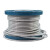 安达通 钢丝绳 透明包塑晾衣绳pvc涂塑防锈葡萄架钢丝 2mm 