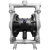 樱普顿（INGPUDON）气动隔膜泵QBY25/40铝合金不锈钢塑料压滤机抽水泵 25全氟/PVDF 