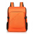 保洁清洁工具套装专用箱包多功能收纳双肩背包 橘色特大号(单个家政包)