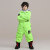 RAWRWAR新品儿童滑雪服套装高端防风防水保暖东北滑雪装备 儿童素色连体 （冬奥纪念款）荧光绿【男童】 130