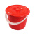 友力恒 塑料桶 小水桶厚实涂料桶子 单位：个 大号有盖4.8升（无提手）
