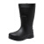 EVA超轻泡沫雨靴卫生靴厨房耐油耐酸碱高筒靴子防滑水鞋 棉鞋-高筒809黑 标准尺码 39/40