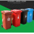 户外垃圾桶240升容量挂车分类带盖商用120小区室外大号环卫箱 100升进口料加厚绿色 厨余垃圾