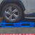 厂家直销货架仓储专用托栈板垫板塑料托盘网格卡板塑料工业物流 121米网格川字加8钢特惠款蓝色