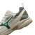美津浓（MIZUNO）男鞋女鞋 24春夏新款官方SPEED运动鞋低帮休闲鞋网面透气跑步鞋子 米杏色/绿 36.5 （内长230mm）