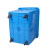 音飞INFORM 水箱周转箱收纳箱 加厚塑料水桶长方形大号储水箱 300L蓝色外径无盖900*675*605mm
