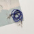 麦可辰口罩防勒耳朵神器口罩链克莱因蓝色集合串珠口罩挂绳无线蓝牙耳机 1.蓝色绳款