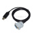 USB转DB15孔 母头 蠕动泵RS485串口通讯电缆 控制线 1.8m