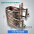 -匹海水 钛套管换热器空气能热交换器 冷凝器热泵配件 0钛套管换热器外钢内钛
