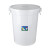 定制加厚大号储水桶蓄水桶储水用发酵桶腌菜酿酒塑料大白桶HKNA 加厚蓝色200升(无盖)装水360斤