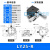 XY轴位移平台手动微调工作台精密移动十字滑台LY40/50/60/80/125 藕色 LY40-CB()