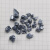 熔炼锇晶体  致密锇碎块 铂族贵金属 Os9995 冥灵化试 元素收藏 0 05g
