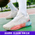 爱莫格篮球鞋男童女童成人轻便网面鞋子透气减震实战运动鞋比赛球鞋 米色 36码