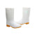久瑞 JZH07 防滑防水白色雨靴 耐油耐酸碱劳保防护雨鞋 高筒 41码 