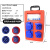 手提电箱移动防水工业插座箱漏保户外带熔断器检修箱工地三级箱 二位工业3*16A+二位防雨五孔