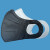 扬笙福3D超立体口罩一次性三层夏季透气薄款时尚男女防尘口鼻罩 100只黑色耳带 3D立体显瘦 均码
