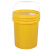 食品级塑料桶水溶肥密封加厚油漆桶化工塑料桶工业桶20/25L升KG 20L红色升级款