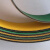 鲁城 尼龙片基平皮带 黄绿色 1430×38×2mm