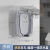 智能马桶热水器漏保插座86型暗装明装浴室室外防水插座一体防水盒 明装【五孔】透明