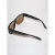 定制平光玻璃劳保防护眼镜打磨切割焊工专用电焊防强光打沙护目镜 茶色