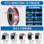 二氧化碳气体保护焊丝0.8/1.0碳钢1.2无气自保药芯二保焊丝 08有气实心碳钢气保焊丝1KG1盘大轴盘
