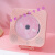 悦心听CD机便携式音乐专辑播放器壁挂式蓝牙光盘光碟复古 粉色充电款+防尘盖+蓝牙发射