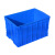 鹏盛 周转箱汽配塑料收纳箱零件盒加厚物流箱不带盖 加厚款(535*410*238mm)