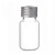 贝傅特 精密螺纹顶空瓶气相瓶吹扫捕集瓶含硅胶垫特氟龙铁盖整套10ml 透明 100个/盒